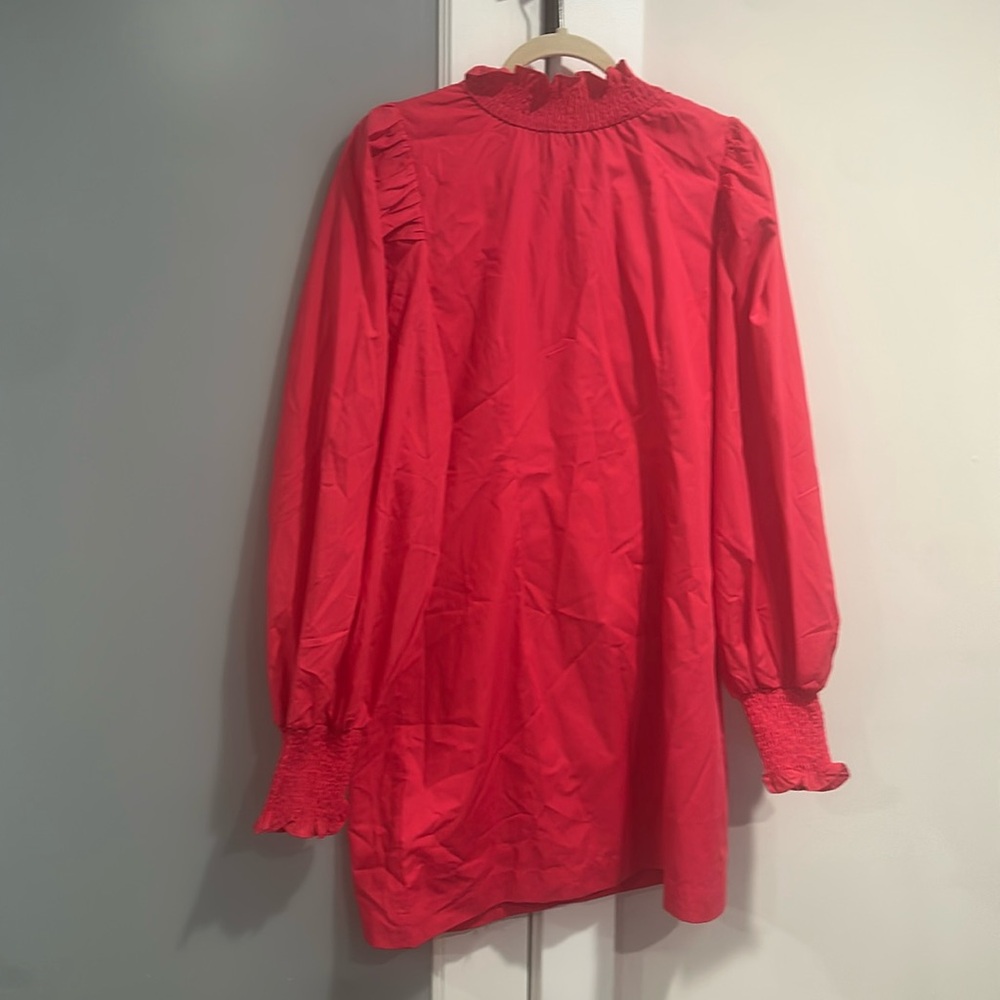 En Saison pink shift dress